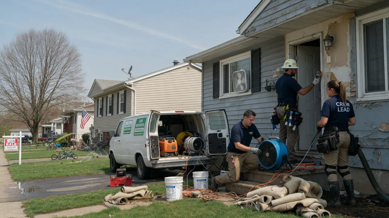 Flood Cleanup in Greenwich, OH near me